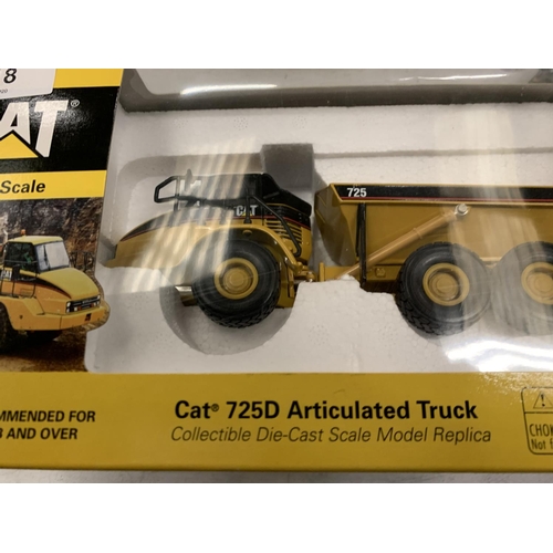 318 - A BOXED NZG CAT 769 DUMPTRUCK