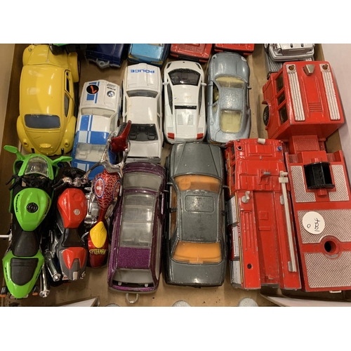 409 - A LARGE QUANTITY OF MODEL TOY CARS