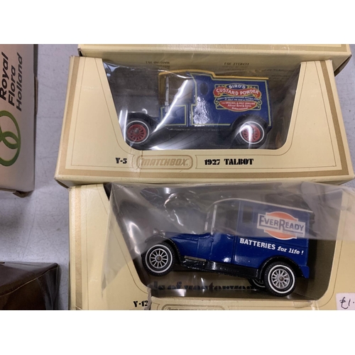 410 - AN ASSORTMENT OF BOXED CLASSIC MODELS VEHICLES