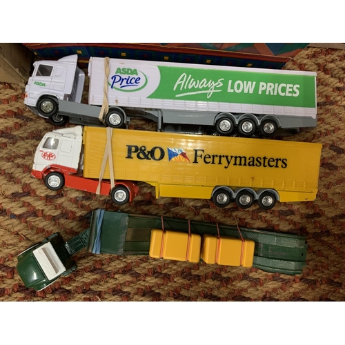 468 - A SELECTION OF MODEL ARTICULATED LORRIES