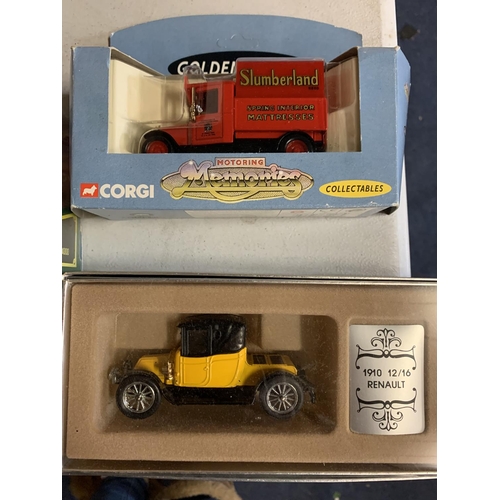 496 - A SELECTION OF BOXED CORGI VEHICLES