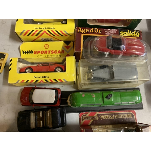 498 - AN ASSORTMENT OF BOXED CLASSIC VEHICLES