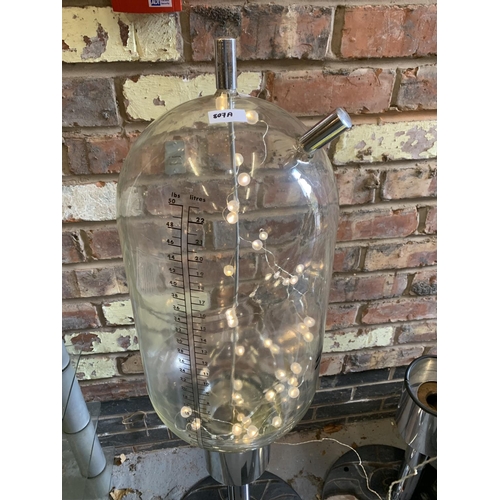 807A - A UNIQUE UPCYCLED LIGHT UTILISING AN AGRICULTURAL GLASS MILKING JAR