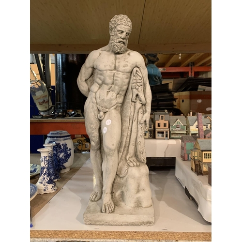 30A - A GARDEN ORNAMENT OF HERCULES