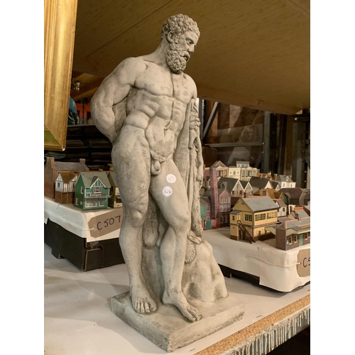 30A - A GARDEN ORNAMENT OF HERCULES