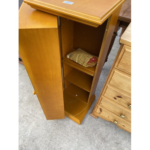 2153 - A MODERN C.D. STORAGE CABINET