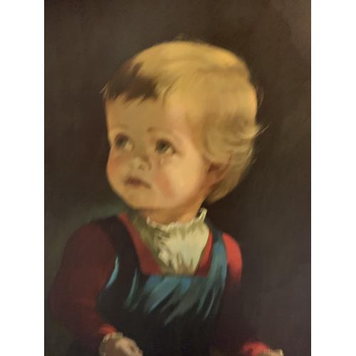 283 - A LIMITED EDITION PRINT OF 'CHILDHOOD' BY ANNA ZINKEISEN