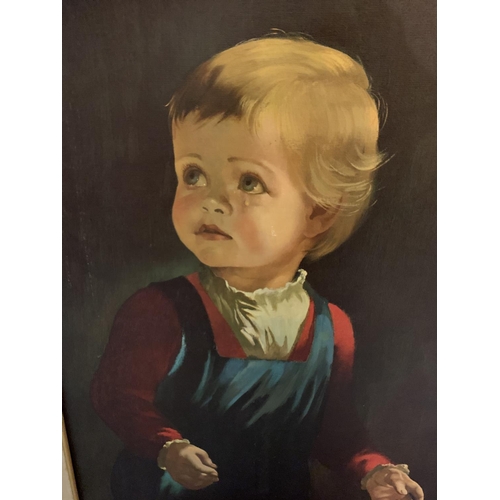 283 - A LIMITED EDITION PRINT OF 'CHILDHOOD' BY ANNA ZINKEISEN
