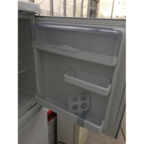 1661 - A WHITE LEC UPRIGHT FRIDGE FREEZER BELIEVED IN WORKING ORDER BUT NO WARRANTY