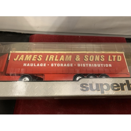 68A - A CORGI SUPERHAULER 'JAMES IRLAM AND SONS' LORRY