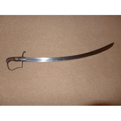 311 - A 1796 PATTERN LIGHT CAVALRY TROOPERS SWORD, 82CM, CURVED BLADE STAMPED WOOLLEY AND CO. WOOLEY AND C... 