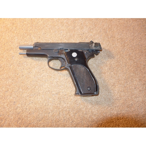 330 - A BLANK FIRING SMITH AND WESSON 9MM PISTOL A/F