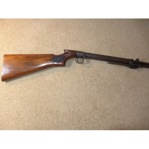 436 - A GOOD CONDITION PRE-WAR B.S.A. .22 CALIBRE AIR RIFLE, SERIAL NUMBER S49413, 49CM BARREL