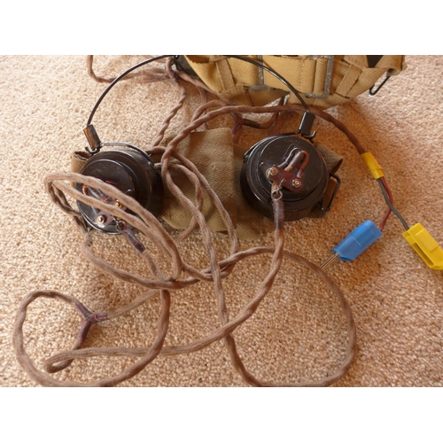 488 - TWO RADIO OPERATORS HEADSETS