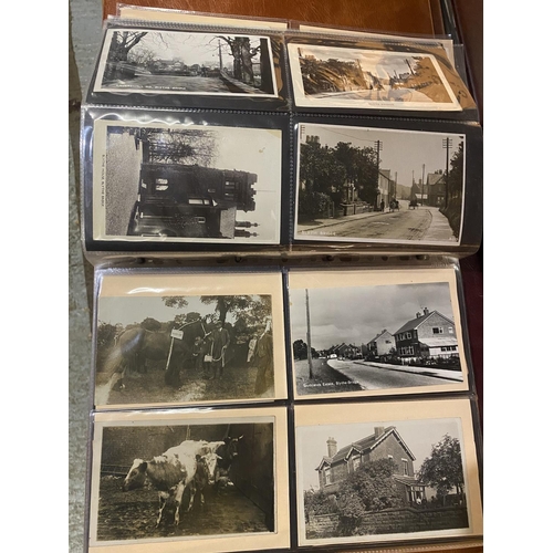 249 - AN ALBUM OF 70 CAVERSWALL, BLYTHE BRIDGE AND FORESBROOK POSTCARDS