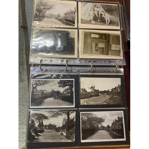 249 - AN ALBUM OF 70 CAVERSWALL, BLYTHE BRIDGE AND FORESBROOK POSTCARDS