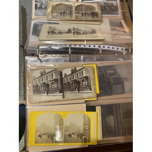 254 - AN ALBUM CONTAINING 108 POSTCARDS FEATURING THE BUSINESSES, SHOPS AND PUBLIC HOUSES OF HANLEY