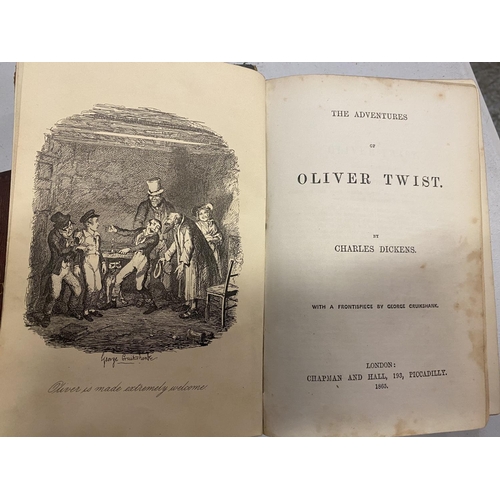 299 - 'THE ADVENTURES OF OLIVER TWIST' BY CHARLES DICKENS (1865), 'STAFFORDSHIRE UP AND DOWN THE COUNTY' B... 