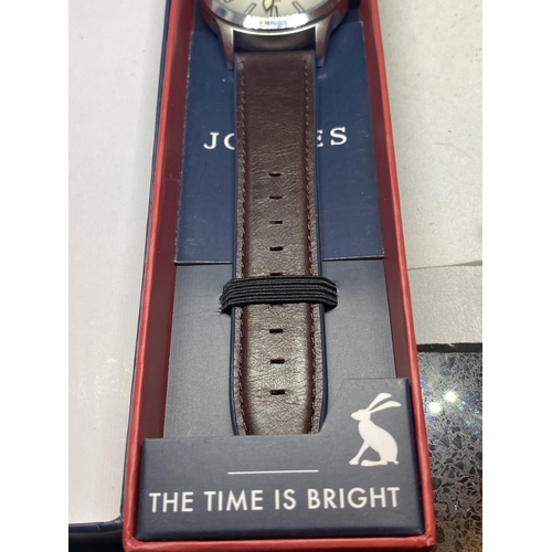 573 - A JOULES WRISTWATCH NEW AND BOXED IN WORKING ORDER