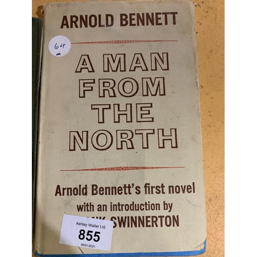 855 - FOUR NOVELS BY ARNOLD BENNETT