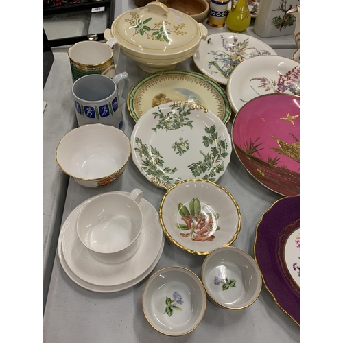 110 - A LARGE ASSORTMENT OF CERAMIC WARE TO INCLUDE A LARGE AMOUNT OF 'SPODE'