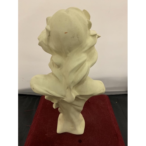 50 - AN ART NOUVEAU BUST OF A LADY