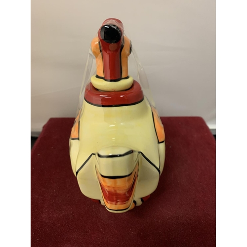 702 - A LORNA BAILEY YELLOW SUBMARINE TEAPOT