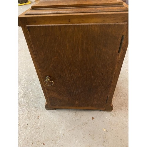 627 - A WALNUT CASED 'ELLIOTT, LONDON' CHIMING MANTEL CLOCK