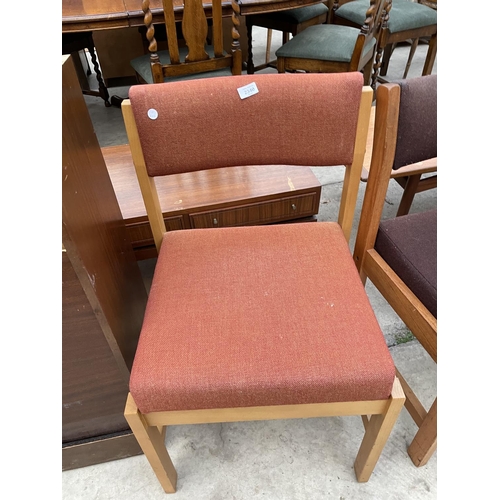 2340 - A CHRISBEON OFFICE CHAIR AND TWO SIMILAR CHAIRS