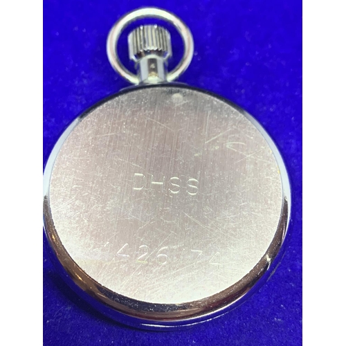 619 - A CWG STOPWATCH ENGRAVED DHSS 1426/74 (A/F)