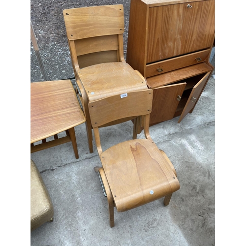 1929 - FOUR MID 20TH CENTURY CHILDS CHAIRS