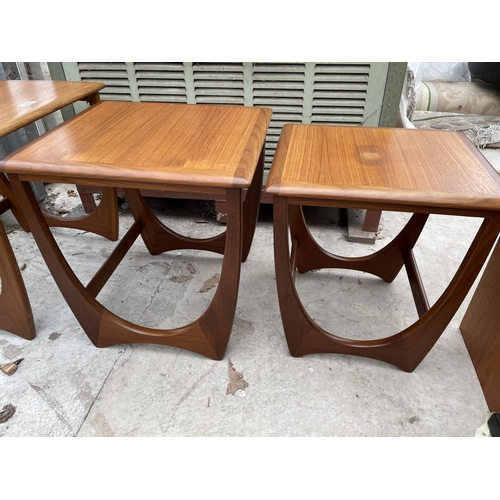 1945 - A RETRO NEST OF G PLAN STYLE TABLES