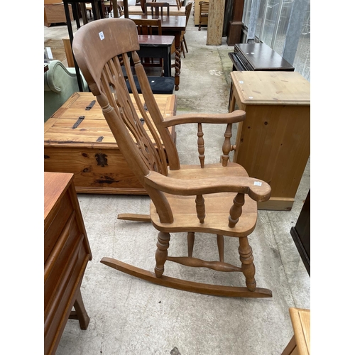 1983 - A VICTORIAN STYLE ROCKING CHAIR