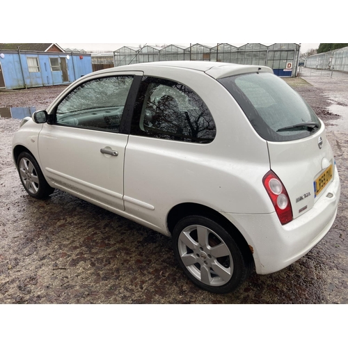 1210 - A 2009 NISSAN MICRA - LR59 OVL, AUTOMATIC, FULL MOT, 1.3 ENGINE, 38,000 MILES, 3 DOOR, PETROL.