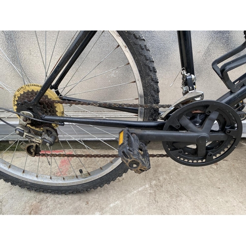 1311 - AN OST UNIVERSAL RAMPAGE MENS MOUNTAIN BIKE WITH A TEN SPEED SHIMANO GEAR SYSTEM TO ALSO INCLUDE A S... 