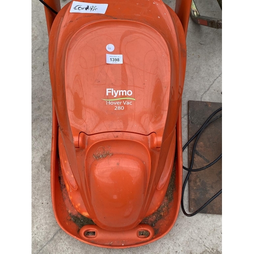 1398 - AN ELECTRIC FLYMO LAWN MOWER