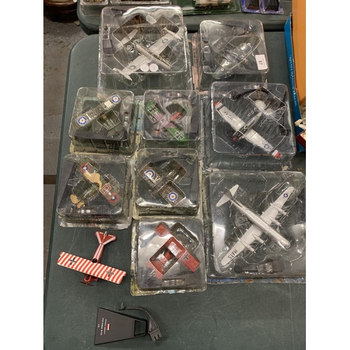 87 - A COLLECTION OF VARIOUS ASSORTED MODEL AIRCRAFT