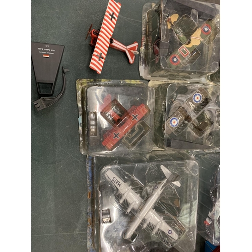 87 - A COLLECTION OF VARIOUS ASSORTED MODEL AIRCRAFT