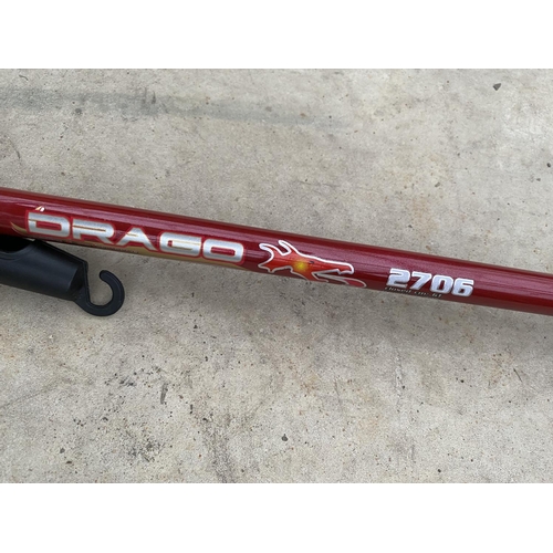 1500 - A DRAGO TELESCOPIC FISHING ROD