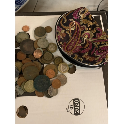 1000 - AN ASSORTMENT OF ITEMS TO MAINLY INCLUDE PRE DECIMAL COINS