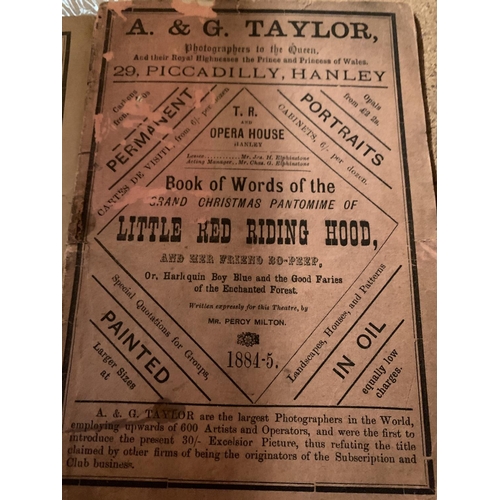 270 - AN A&G TAYLOR PAMPHLET DIRECTORY 1884-1885, TWO R. HODGKINSON PAMPHLET DIRECTORIES 1885-1886