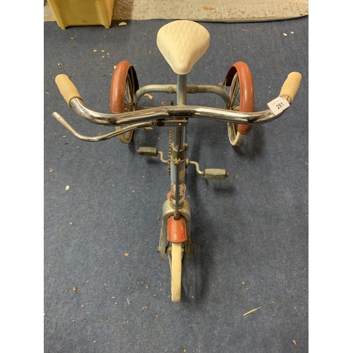 281 - A CHILD'S VINTAGE RALEIGH TRIKE