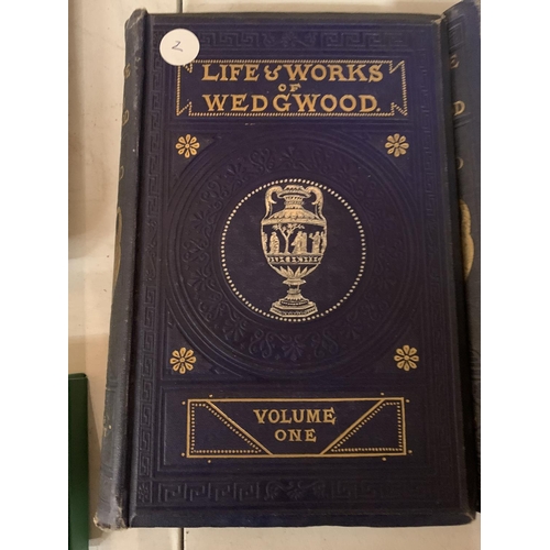 283 - 'THE LIFE OF JOSIAH WEDGWOOD', VOLUME TWO, 1866 (NUMBER 573)