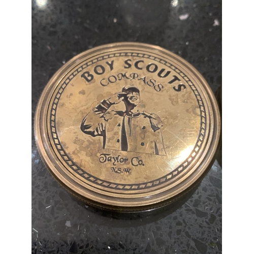 84 - A BOY SCOUTS COMPASS