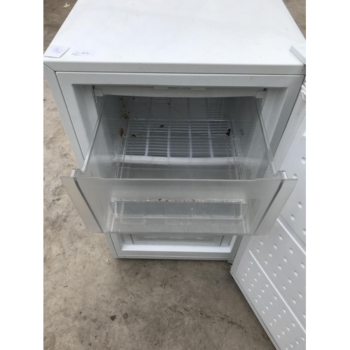 1605 - A WHITE HOMEKING UNDERCOUNTER FREEZER BELIEVED IN WORKING ORDER BUT NO WARRANTY