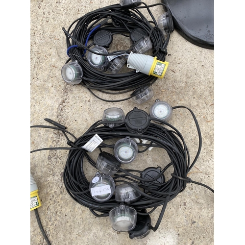 1645A - TWO SETS OF ROPE LIGHTS