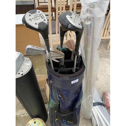 1667 - VARIOUS ITEMS - GOLF CLUBS ETC