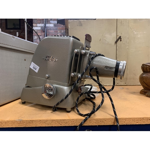 224 - A VINTAGE ALDIS PROJECTOR