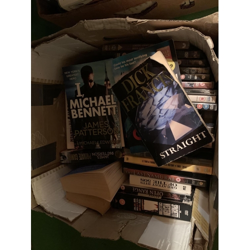 808 - TWO BOXES OF ASSORTED BOOKS