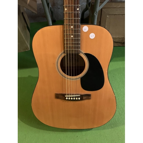 879 - A BOSTON ACOUSTIC GUITAR